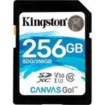 Карта памяти Kingston 256GB SDXC class 10 UHS-I U3 (SDG/256GB)