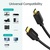 Кабель мультимедійний HDMI to HDMI 2.0m V.2.1 8K 60Hz HDR10 HLG 48Gbps YUV 444 Choetech (XHH-TP20)