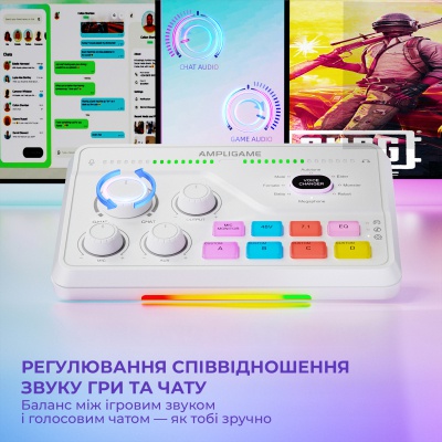 Мікшерний пульт Fifine SC8W White (SC8W)