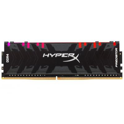 Модуль памяти для компьютера DDR4 16GB (2x8GB) 3600 MHz HyperX Predator RGB Kingston (HX436C17PB3AK2/16)
