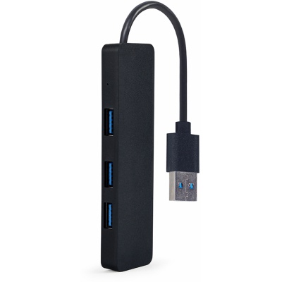 Концентратор Gembird USB 3.0 4 ports black (UHB-U3P4-04)