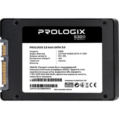 Накопичувач SSD 2.5' 960GB Prologix (PRO960GS320)