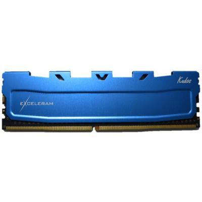 Модуль памяти для компьютера DDR3 8GB 1600 MHz Blue Kudos eXceleram (EKBLUE3081611A)