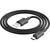 Дата кабель USB 2.0 AM to USB-C 1.0m Leader charging X94 black HOCO (6931474794291)