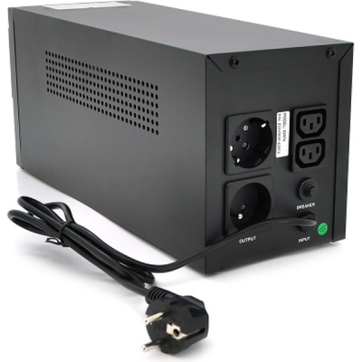 Пристрій безперебійного живлення Qoltec Qoltec QLT1500 (900W) (QLT1500L-53974)