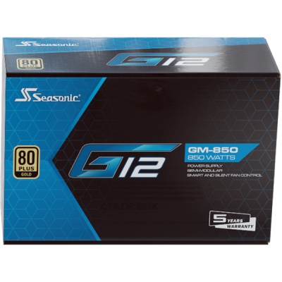 Блок живлення Seasonic 850W G12 GM-850 GOLD (A851GMAFH)