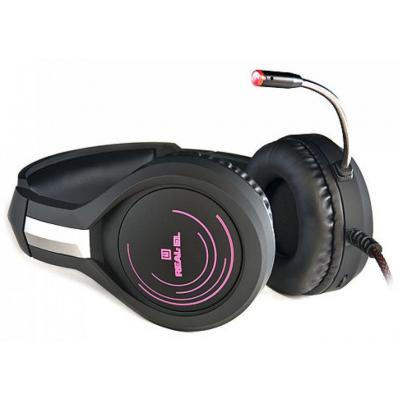 Наушники REAL-EL GDX-7400 Backlit black