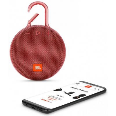 Акустична система JBL Clip 3 Red (JBLCLIP3RED)