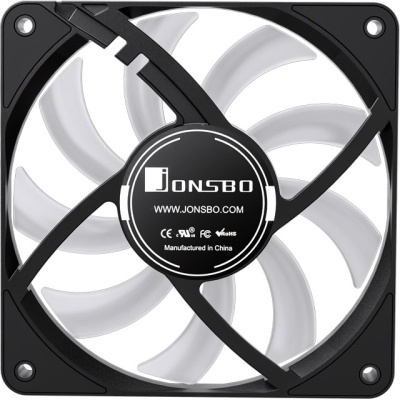 Кулер до корпусу JONSBO HF1215 Black RGB