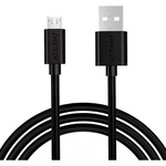 Дата кабель USB 2.0 AM to Micro 5P 1.2m 2.4A PVC Choetech (AB003)