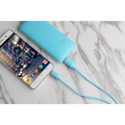Дата кабель USB 2.0 AM to Type-C 1.2m blue PURIDEA (L02-USB-C Blue)