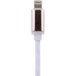 Дата кабель LogicPower USB 2.0 -> Lightning 1м W (силикон) белый /Retail (5145)