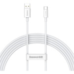 Дата кабель USB 2.0 AM to USB-C 2.0m Superior Fast Charging 60W white Baseus (CAYS001002)