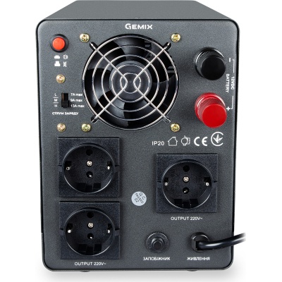 Пристрій безперебійного живлення Gemix PSN-1000U (PSN1000U)