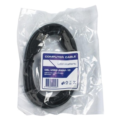 Дата кабель USB2.0 AM/AF 3.0m Computer Cable (CBL-USB2-AMAF-10)