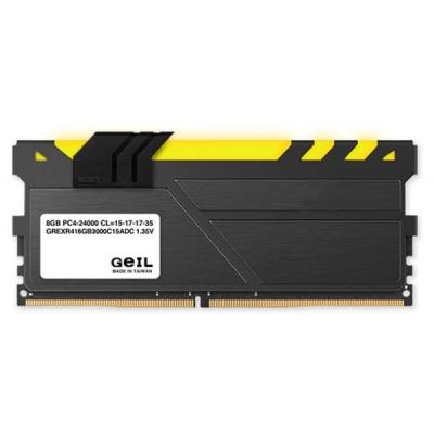 Модуль памяти для компьютера DDR4 16GB (2x8GB) 3000 MHz EVO X ROG Black RGB LED GEIL (GREXR416GB3000C15ADC)