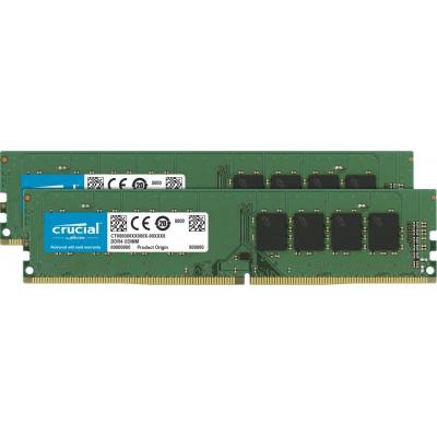 Модуль памяти для компьютера DDR4 8GB (2x4GB) 2400 MHz MICRON (CT2K4G4DFS824A)