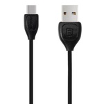 Дата кабель USB 2.0 AM to Type-C 1m (OR) Lesu RC-050a Black Remax (48860)