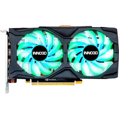 Видеокарта INNO3D GeForce RTX2060 SUPER 8192Mb TWIN X2 OC RGB (N206S2-08D6X-1710VA15LB)