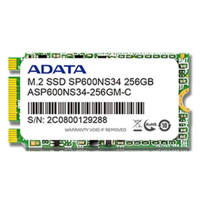 Накопитель SSD M.2 2242 256GB ADATA (ASP600NS34-256GM-C)