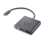 Переходник USB-C to Dual USB-A with Power Delivery Dell (470-AEGX)