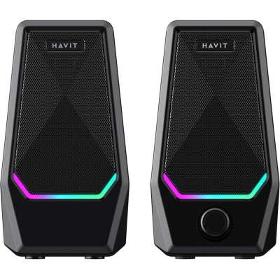 Акустична система Havit SK768 USB RGB Black (6939119042585)