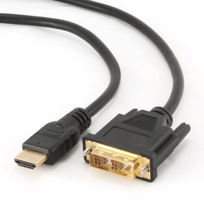 Кабель мультимедійний HDMI to DVI 18+1pin M, 1.8m Cablexpert (CC-HDMI-DVI-6)