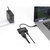 Концентратор Intracom USB3.1 Type-C to DisplayPort(Thunderbolt 3)/PD 60W/ Black Manhattan (153447)