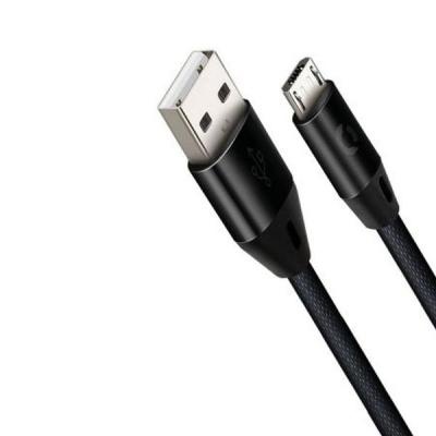 Дата кабель USB 2.0 AM to Micro 5P 1.0m Nova Black CORD (CDN-M1-2B)