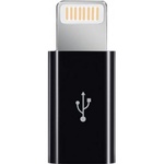 Переходник Micro USB to Lightning black XoKo (XK-AC030-BK)