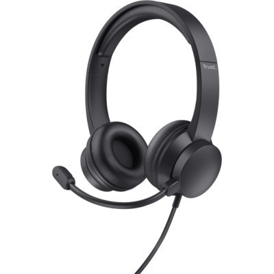 Навушники Trust Ayda PC USB-A Black (25088)