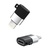 Перехідник Lightning M to Micro 5P F black XO (XO-NB149B-BK)