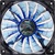 Кулер для корпуса AeroCool Shark Fan Blue LED