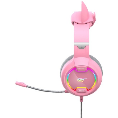 Навушники Havit HV-H2233d Cat Pink (HV-H2233d)