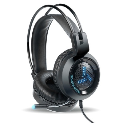 Наушники Varr Gaming VH8020 Headset Colorful Breathing USB 2 х 3.5 Black (VH8020)