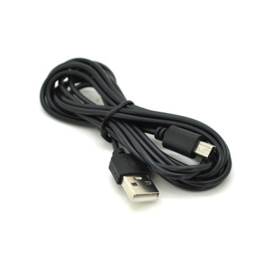 Дата кабель USB 2.0 AM to Mini 5P 2.0m black Voltronic (YT-C/AM-2MnB/27537)