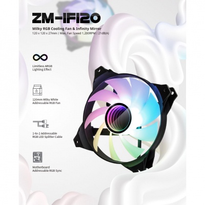 Кулер для корпуса Zalman Infinity Mirror (ZM-IF120)