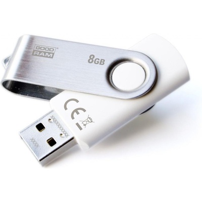 USB флеш накопитель GOODRAM 8GB Twister White USB 2.0 (UTS2-0080W0R11)