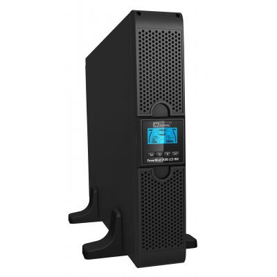 Источник бесперебойного питания Mustek PowerMust 2018 LCD (2KVA), RM , Online, IEC (98-ONC-R2018)