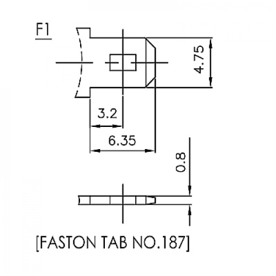 Батарея до ДБЖ CSB 12В 12 Аг (GPL12120 F2)