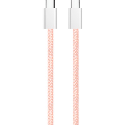 Дата кабель USB-C to USB-C 1.0m 60W 3.0А pink ColorWay (CW-CBPDCC061-P)