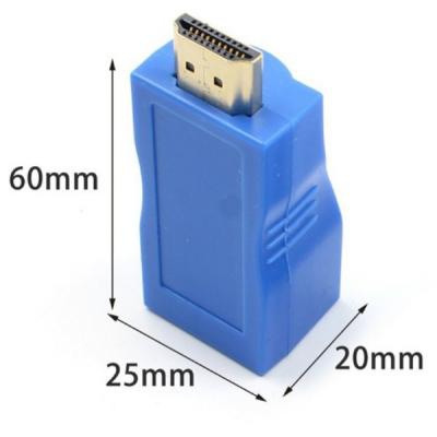 Перехідник HDMI к кабелю RJ45 (Patch Cord) 30m Extradigital (KBH1754)