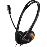 Навушники Canyon HS-01 Black-Orange (CNS-CHS01BO)