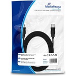 Дата кабель USB 2.0 AM/AF 5.0m Mediarange (MRCS108)