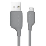 Дата кабель USB 2.0 AM to Lightning 1.2m Grey PURIDEA (L02-Grey)