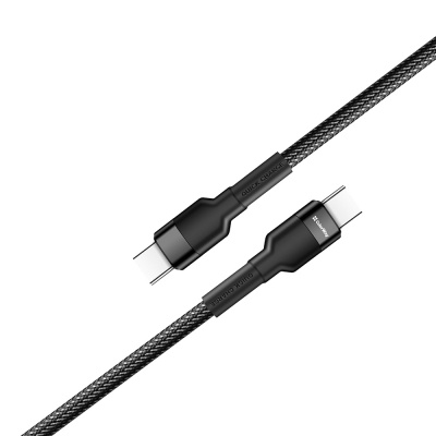 Дата кабель USB-C to USB-C 1.0m 3.0A black ColorWay (CW-CBPDCC047-BK)