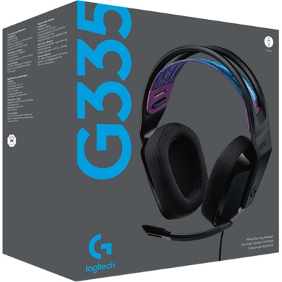 Навушники Logitech G335 Wired Gaming Black (981-000978)