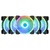 Кулер для корпуса Gelid Solutions AMBER 5 ARGB Combo Bundle ( 5 вентиляторов ) (RF-RGB-MP-01)