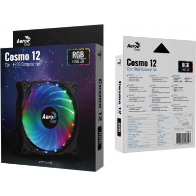 Кулер для корпуса AeroCool Cosmo 12 FRGB Molex (4718009158597)
