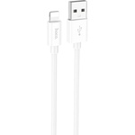 Дата кабель USB 2.0 AM to Lightning 1.0m Magic silicone X87 white HOCO (6931474783202)